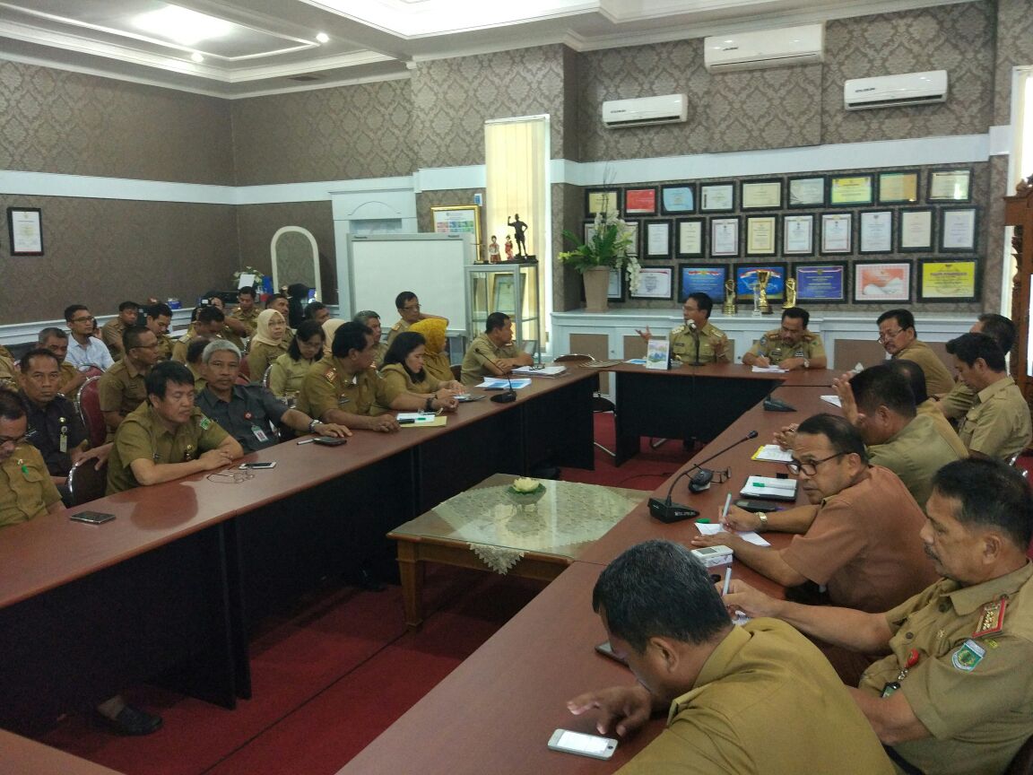 Bupati Pinrang Gelar Rapat Koordinasi Terkait Pengembangan Teknologi Informasi