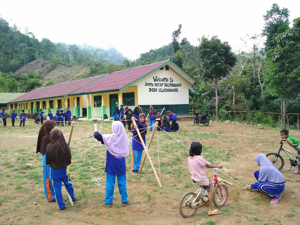 Pramuka, Ekstrakurikuler Andalan SMPN Satu Atap Salimbongan