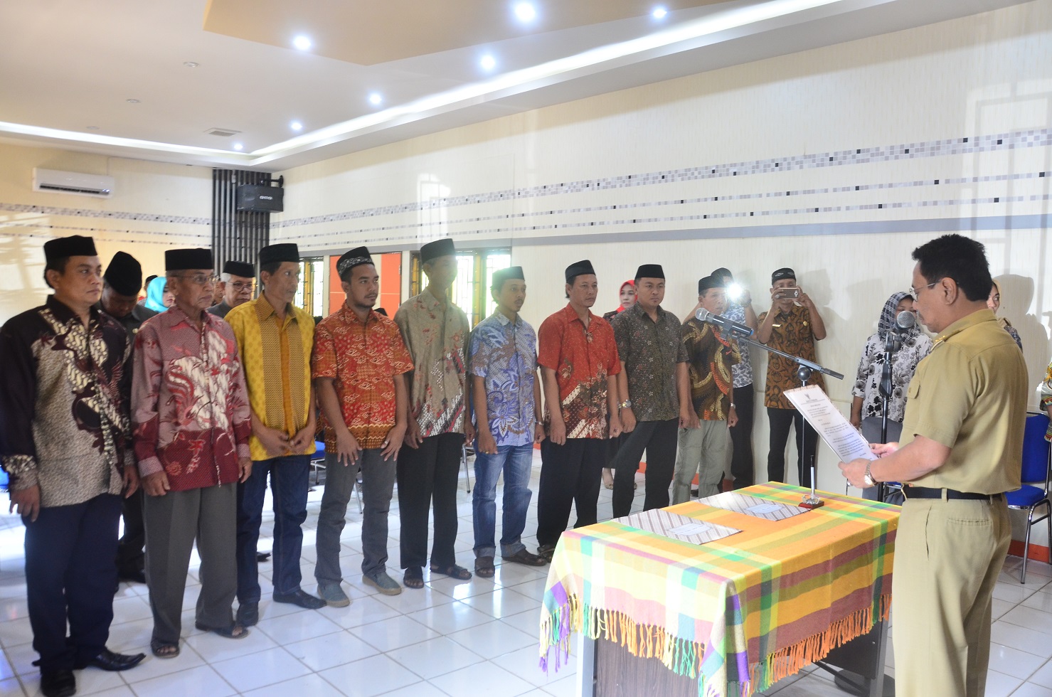 Bupati Pinrang Lantik Pengurus BPD Massulowalie