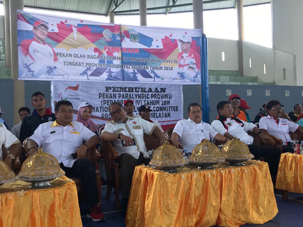 Pekan Paralympic Provinsi Sulsel Ke IV Resmi Dibuka