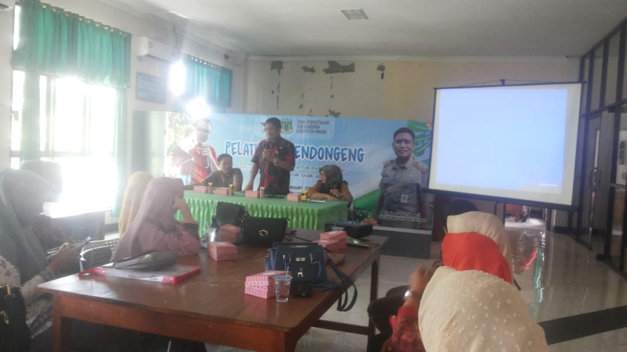 Dispusipda Pinrang Gelar Pelatihan Story Telling