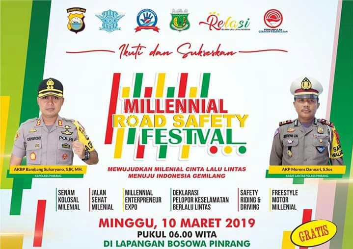 Millenial Road Safety Festival Fokus Tekan Angka Kecelakaan