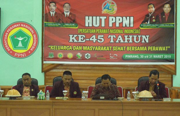 Seminar Keperawatan Warnai HUT PPNI Ke-45 Di Kabupaten Pinrang