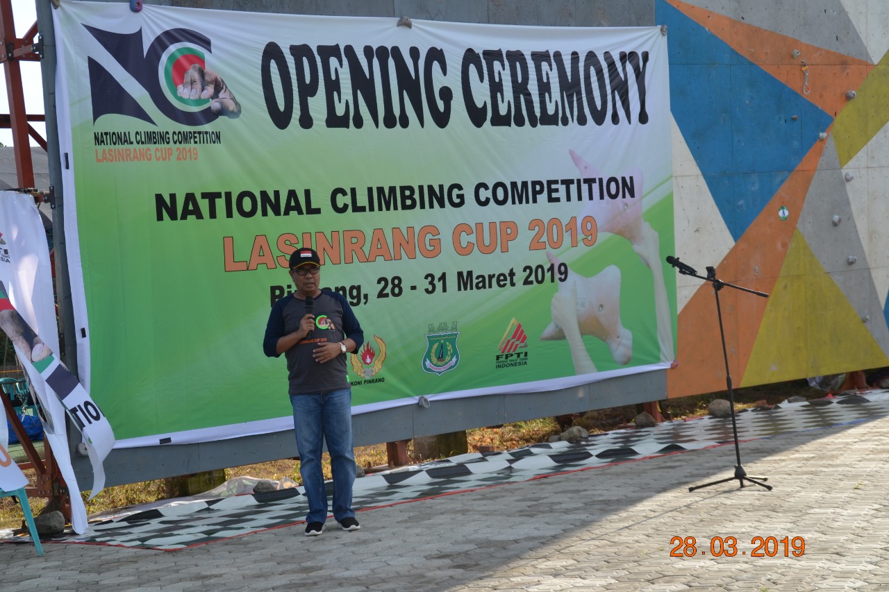 FPTI Pinrang Resmi Gelar Kompetisi Nasional Panjat Tebing