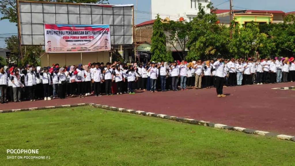 Bawaslu pinrang gelar Apel Siaga Jelang Pemilu