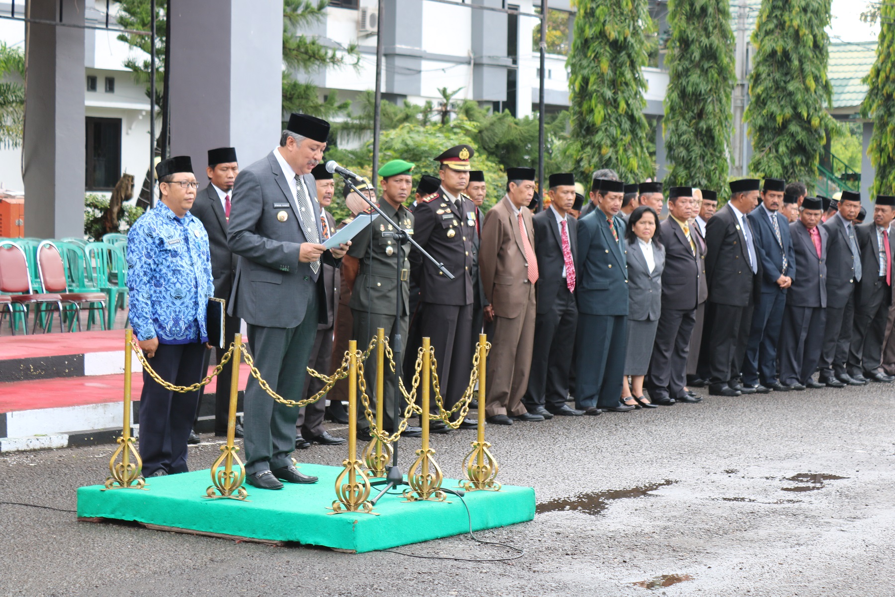 Pemkab Pinrang Peringati Hardiknas Dengan Khidmat