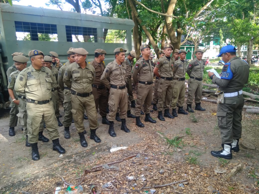 Satpol PP Pinrang Bentuk Tim Pengamanan Idul Fitri