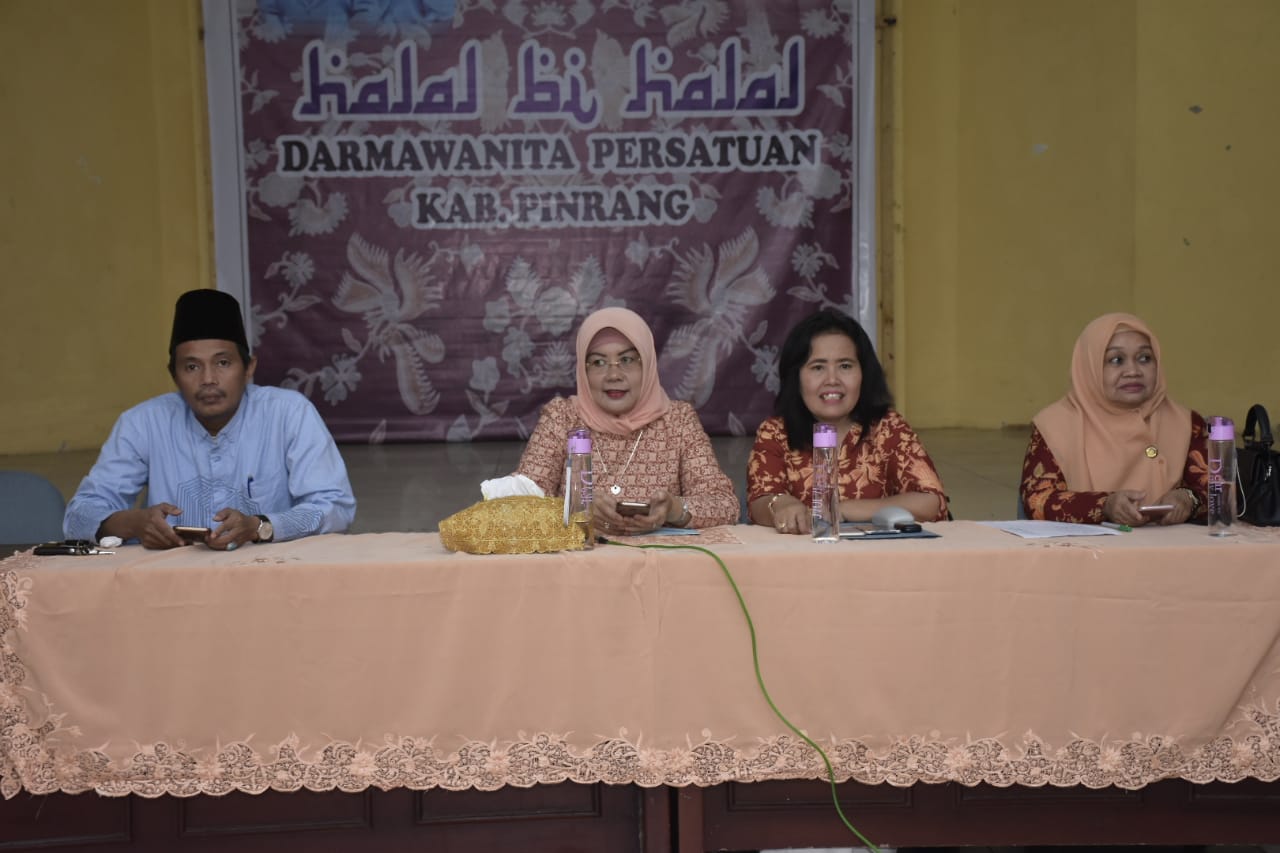 Pererat Silaturrahmi, Dharma Wanita Pinrang Gelar Halalbihalal