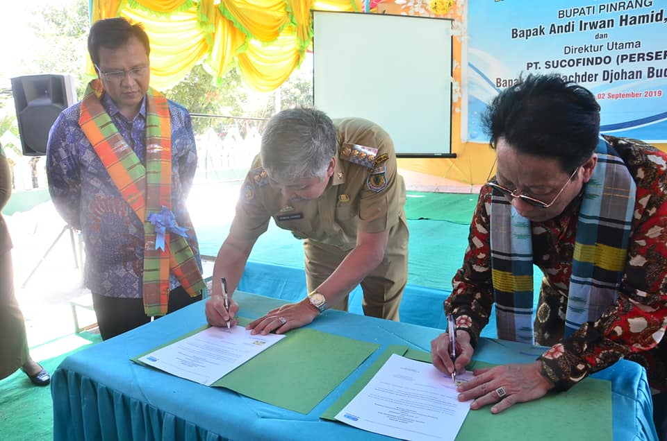 Bupati Pinrang Resmikan Sarana Air Bersih dan MCK Untuk Perdesaan