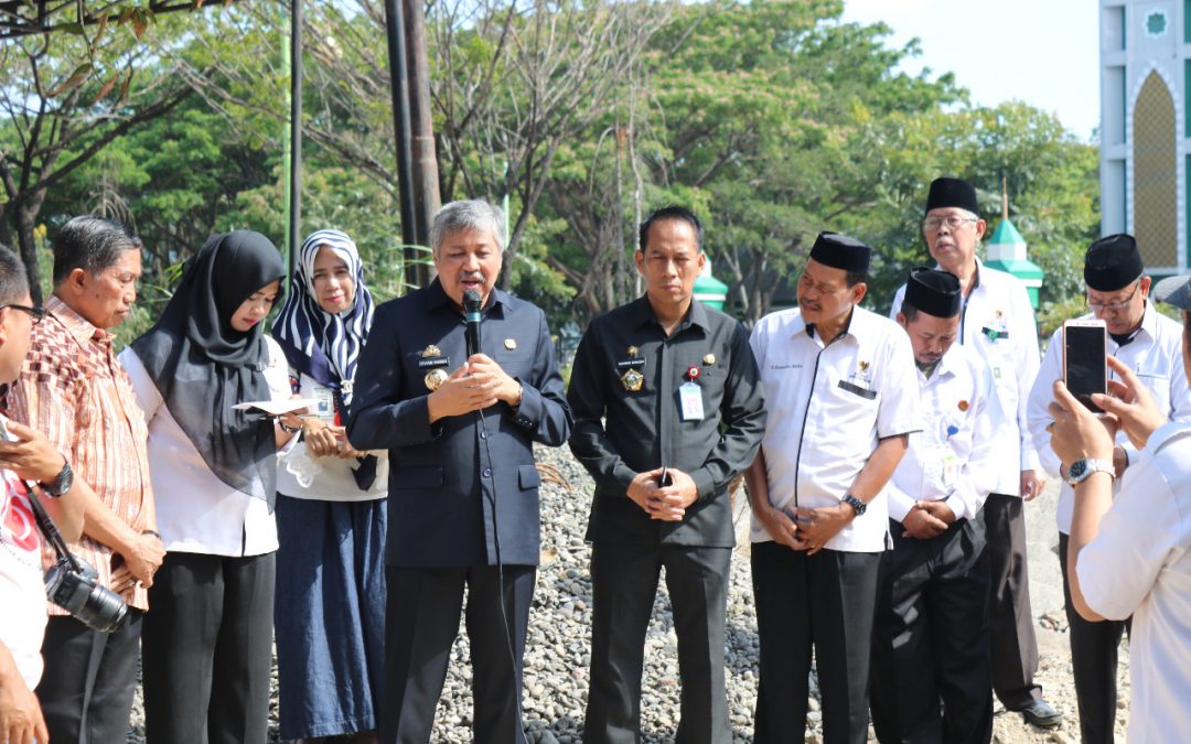 Bupati Pinrang Letakkan Batu Pertama Pembangunan Gedung Baznas