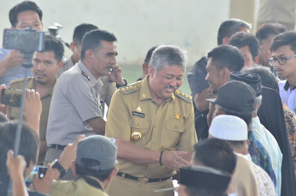 Bupati pinrang Apresiasi Peran BPN Pinrang