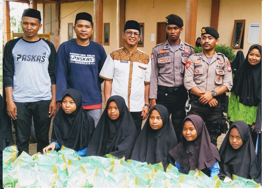 Paskas Pinrang Distribusikan Bantuan Gerakan Infaq Beras