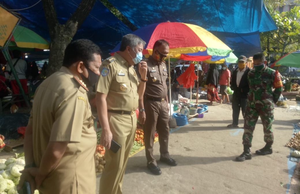 Pemkab Pinrang Berlakukan Ganjil Genap Bagi Pedagang Pasar Pagi Sentral