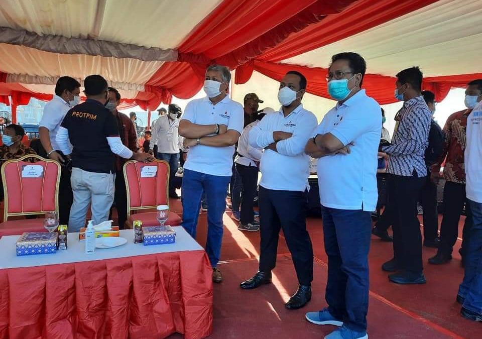 Bupati Pinrang Hadiri Groundbreaking Pembangunan Twin Tower