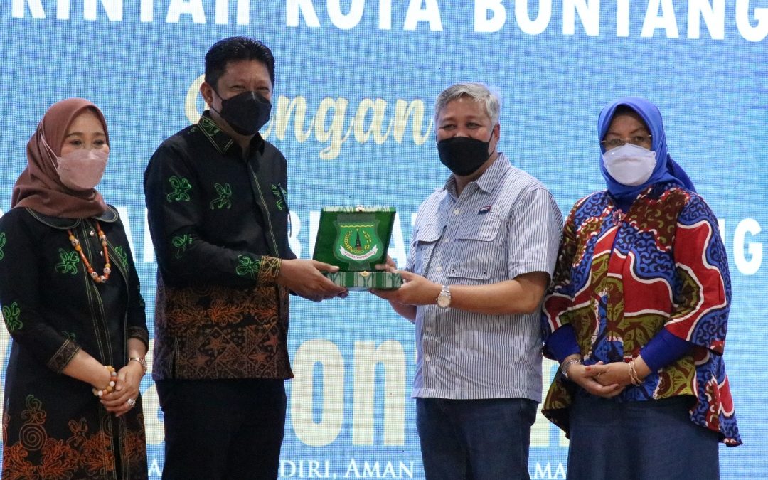 Walikota Bontang Sambut Hangat Bupati Pinrang