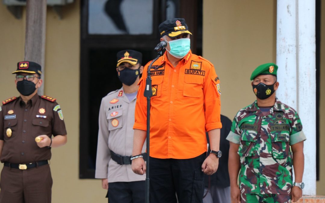 Bupati Pinrang Pimpin Apel Gelar Pasukan Operasi Lilin