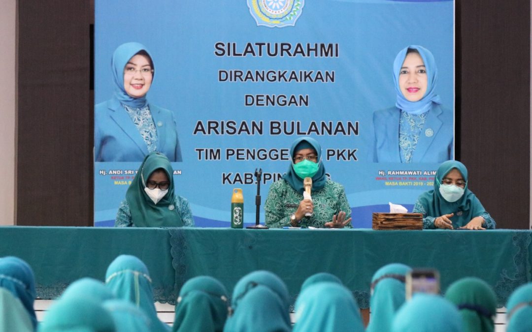 Awal Tahun, Tim Penggerak PKK Pinrang Gelar Arisan dan Pertemuan Bulanan