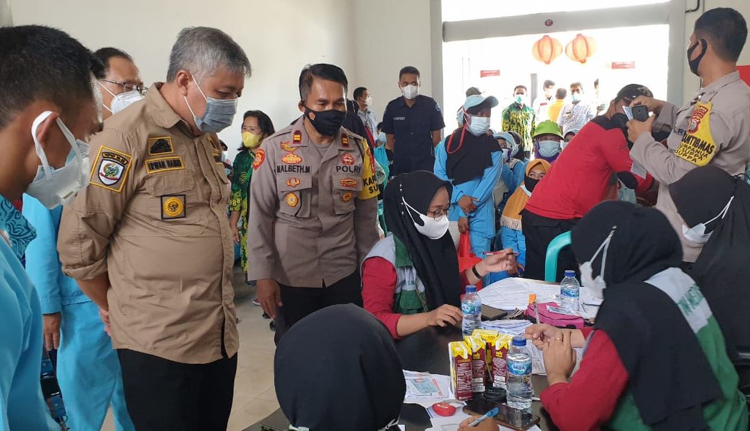 Bupati Pinrang : Vaksin Menambah Kekebalan Tubuh Terhadap Covid-19