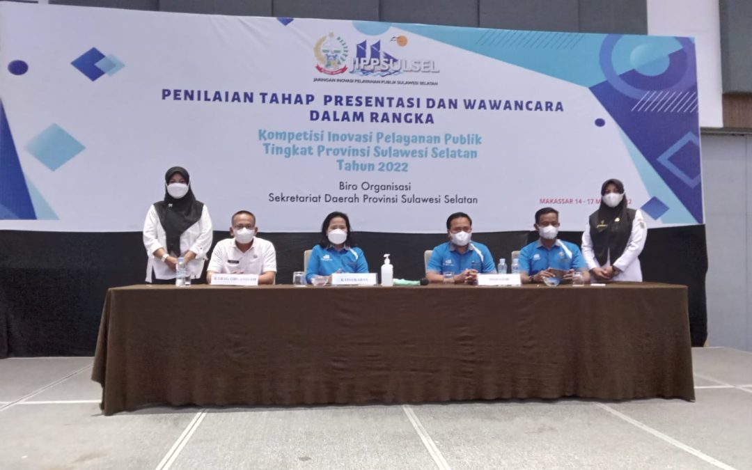 4 Inovasi Asal Kabupaten Pinrang Tembus Top 50 KIPP Tingkat Provinsi Sulsel