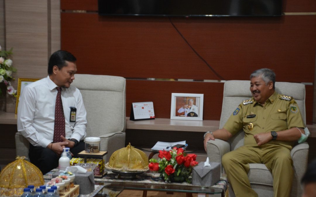 Kepala Kantor KPP Pratama Parepare Bertemu Bupati Pinrang