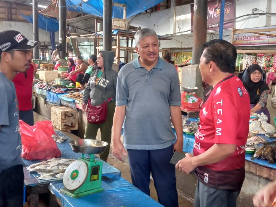 Jelang Penilaian Adipura, Bupati Pinrang Turun Langsung Pantau Kebersihan Pasar Sentral