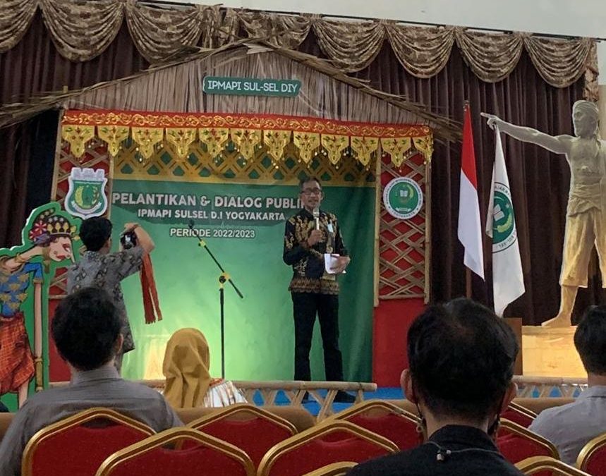 Staf Ahli Wakili Bupati Pinrang Hadiri Pengukuhan Pengurus IPMAPI Yogyakarta