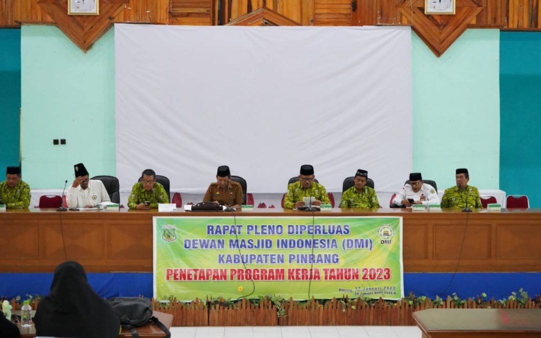 DMI Kabupaten Pinrang Gelar Rapat Pleno, Bahas Program Kerja