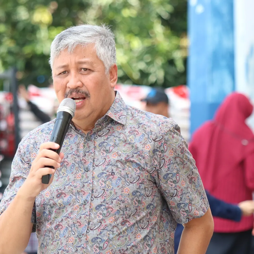 Bupati Pinrang Launching Program Bantuan Cadangan Pangan Pemerintah