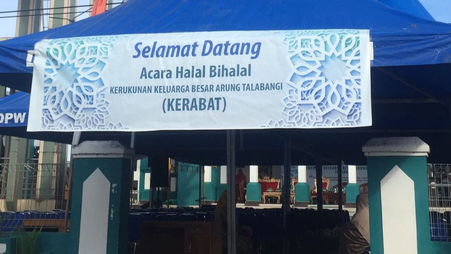 Bupati Pinrang Hadiri Halal Bi Halal Kerabat