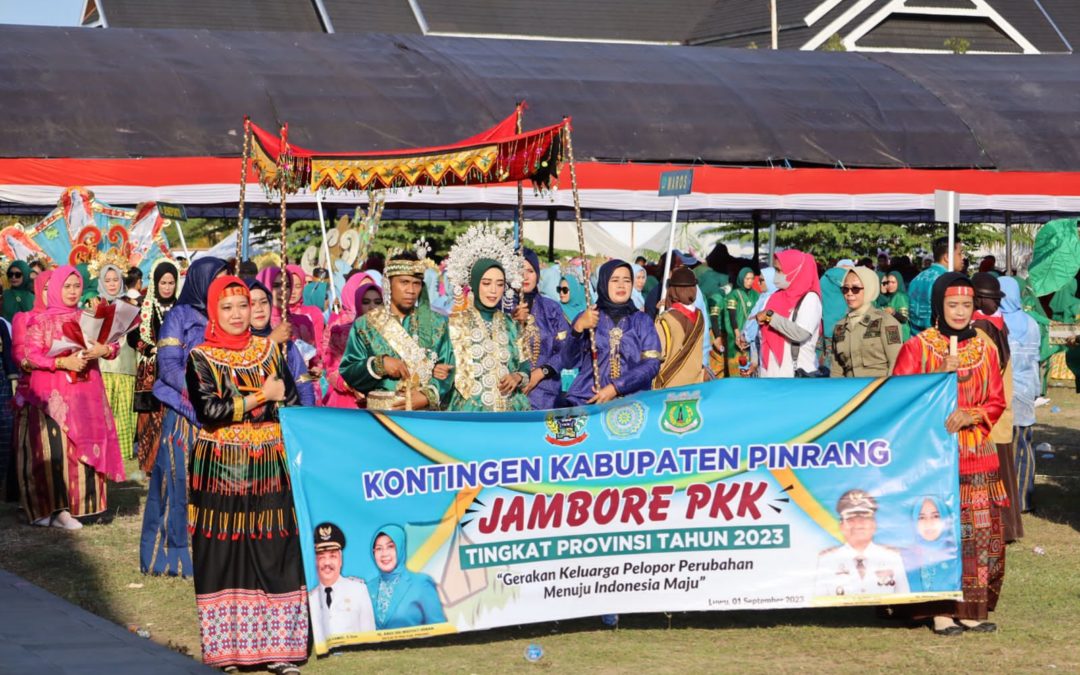 TP PKK Pinrang Ikuti Jambore PKK Tingkat Provinsi Sulsel
