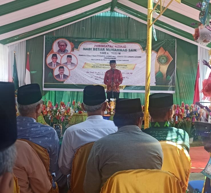Staf Ahli Wakili Bupati Pinrang Pada Perayaan Maulid Nabi Muhammad SAW