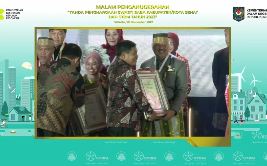 Pinrang Raih 2 Penghargaan Dari Kementerian Kesehatan Republik Indonesia
