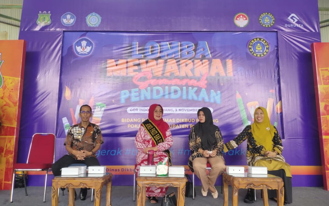 Bunda PAUD Buka Lomba Mewarnai Semarak Pendidikan Tahun 2023