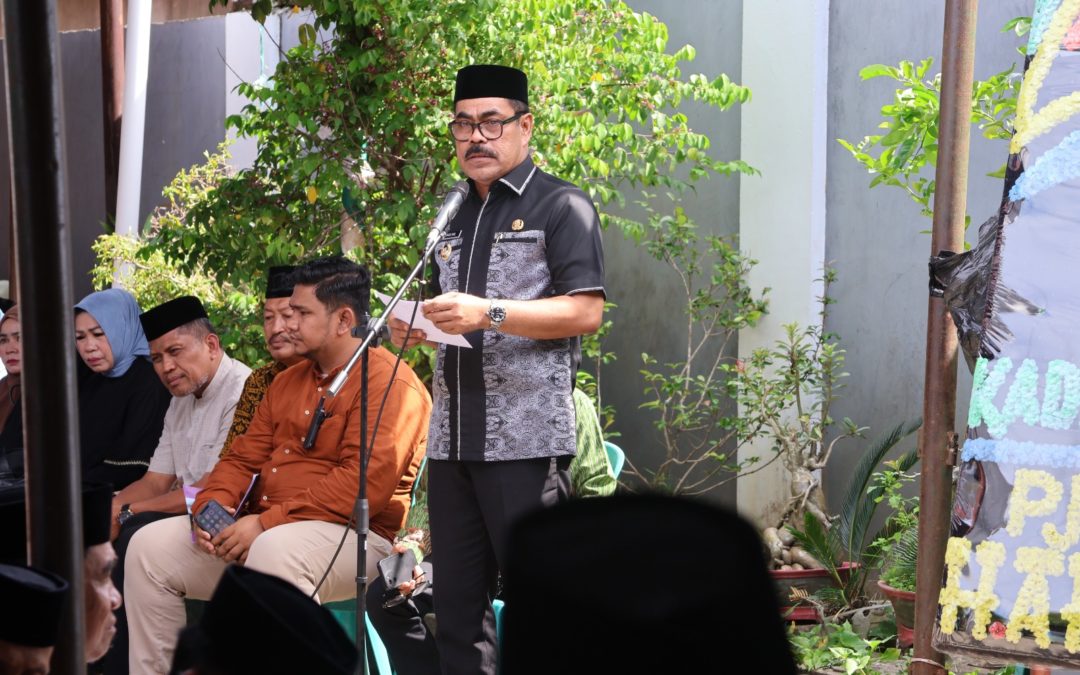 Pj.Bupati Pinrang Hadiri Prosesi Pelepasan Jenazah Kadis Perkim LH