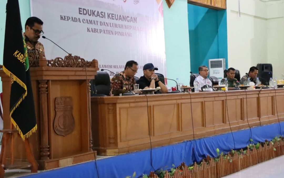 Pj.Bupati Buka Kegiatan Edukasi Keuangan, Hasil Kerjasama Pemkab Pinrang dan OJK