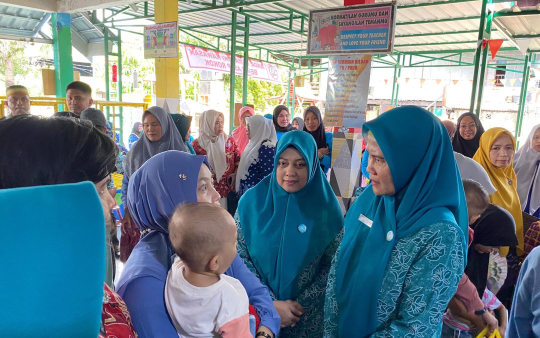 Pj.Ketua TP PKK Pinrang Dampingi Pj.Ketua TP PKK Sulsel Kunjungi Beberapa Lokus di Kabupaten Pinrang