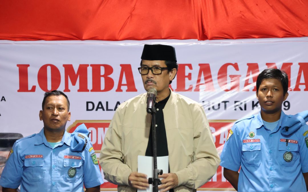 Sekda Wakili Pj.Bupati Buka Lomba Keagamaan