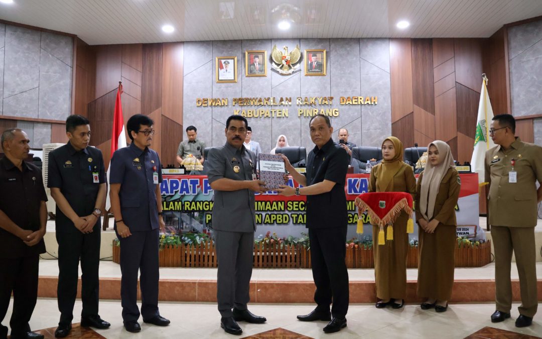 Pj.Bupati Hadiri Rapat Paripurna DPRD Kabupaten Pinrang