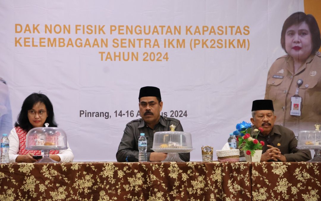 Pj. Bupati Pinrang Hadiri Penutupan Workshop dan Fasilitasi Sertifikasi TKDN-IK