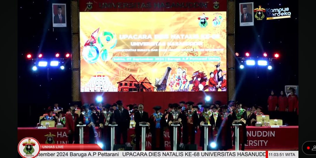 Sekda Pinrang Hadiri Dies Natalis Ke-68 Universitas Hasanuddin, Titipkan Harapan Dalam Sektor Pendidikan