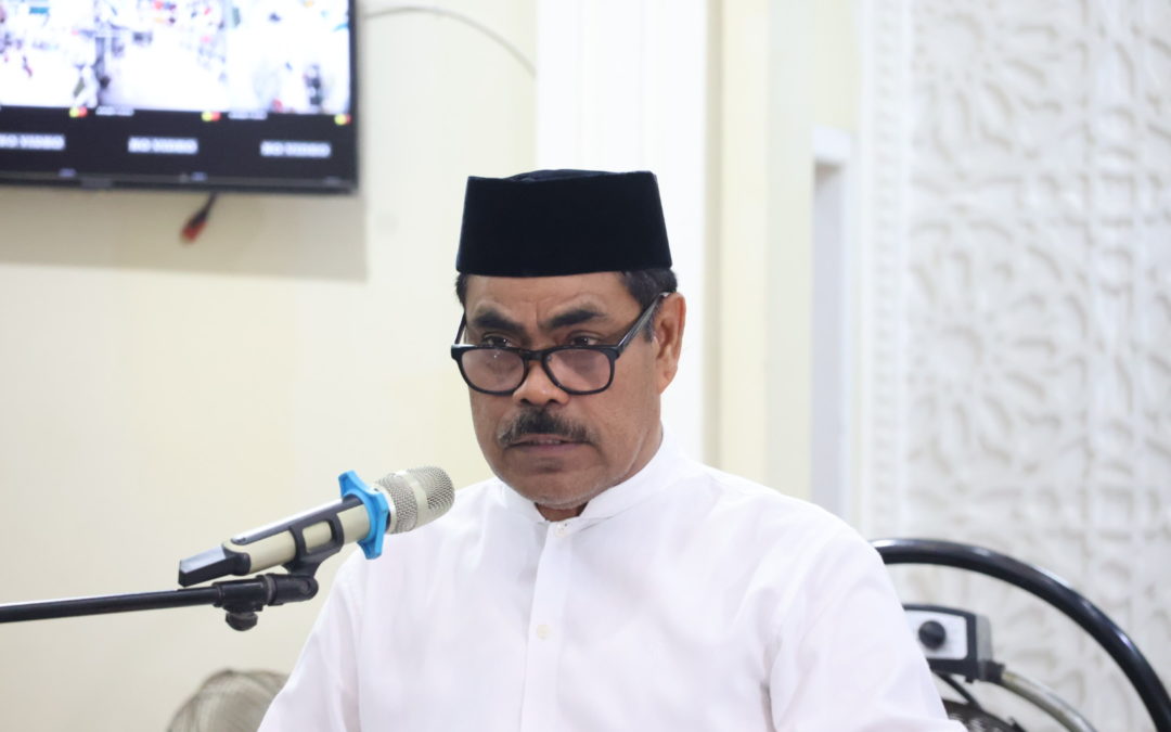 Pj Bupati Pinrang Hadiri Peringatan Maulid Akbar Nabi Muhammad SAW di Masjid Muhajirin Kelurahan Pacongan