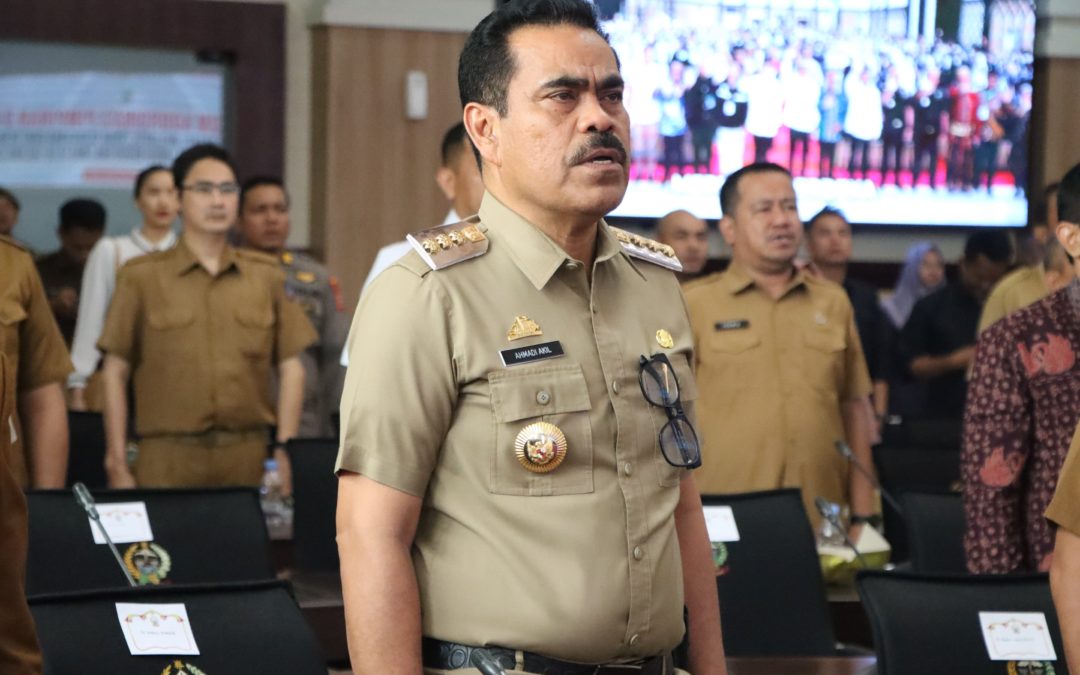 Pj. Bupati Pinrang Hadiri Rapat Koordinasi Jelang Kampanye Pilkada dan Pelantikan Presiden