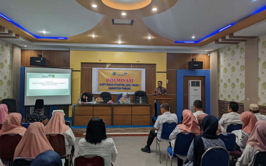 TPPS Kabupaten Pinrang Gelar Diseminasi Audit Kasus Stunting, Bahas Faktor Penyebab dan Solusi