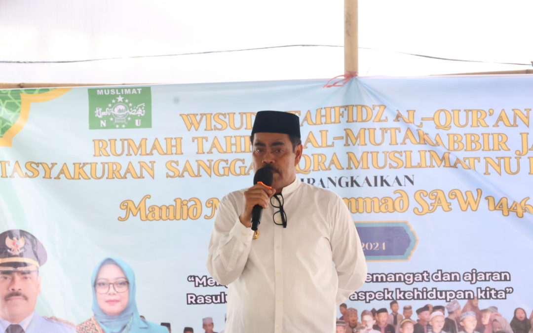 Pj. Bupati Pinrang Hadiri Peringatan Maulid Nabi Muhammad SAW dan Wisuda Tahfidz Yayasan Al-Mutakabbir