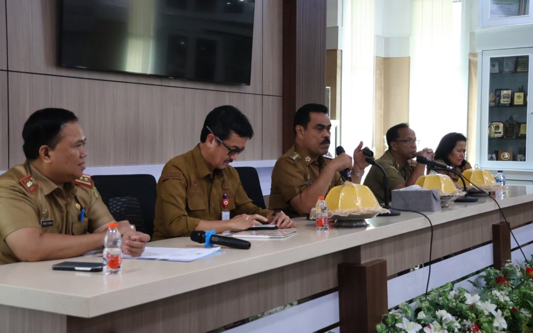 Pj. Bupati Pinrang Pimpin Rapat Persiapan Survei Stunting di Kabupaten Pinrang