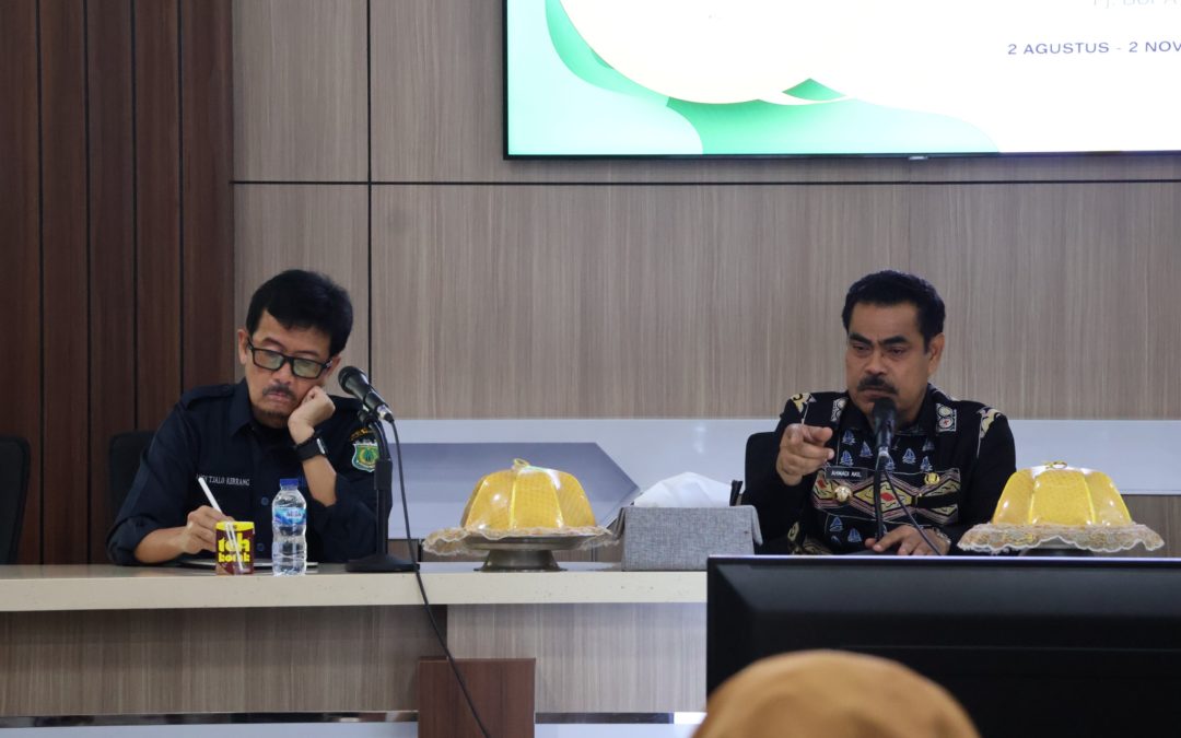 Pj. Bupati Pinrang Pimpin Rapat Persiapan Evaluasi Kinerja Penjabat Bupati Triwulan II