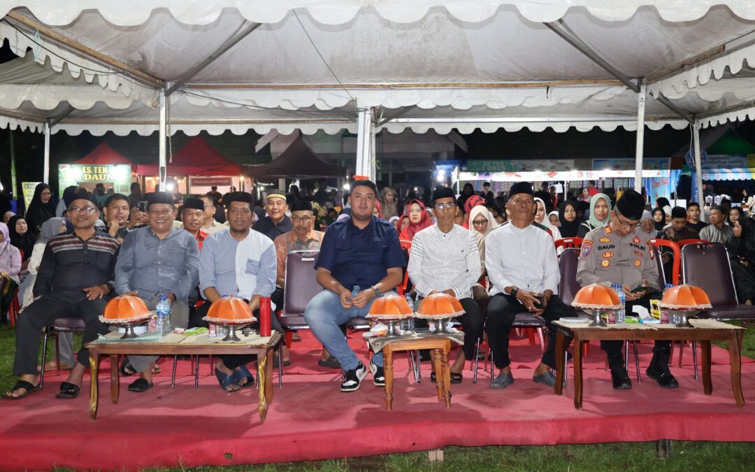 Kepala Dinas Pendidikan dan Kebudayaan Pinrang Buka Kampung Ramadan di Lasinrang Park